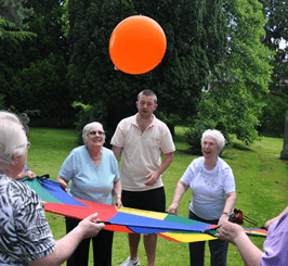 Stanfield Nursing Home in Worcester put a smile on the faces of our residents