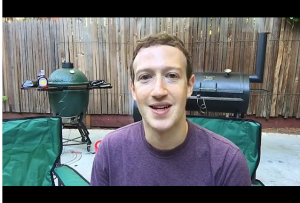 Mark Zuckerberg of Facebook talks about eating what you hunt