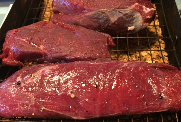 venison steaks