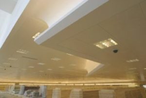 Drop down ceiling installation West Midlands - image showing a ceiling installation by Taylor Hart
