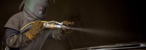 metal shot blasting