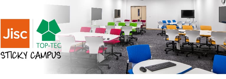 Join us at the JISC Sticky Campus Roadshow |The Benefits Of Collaborative Workspace Furniture For Students