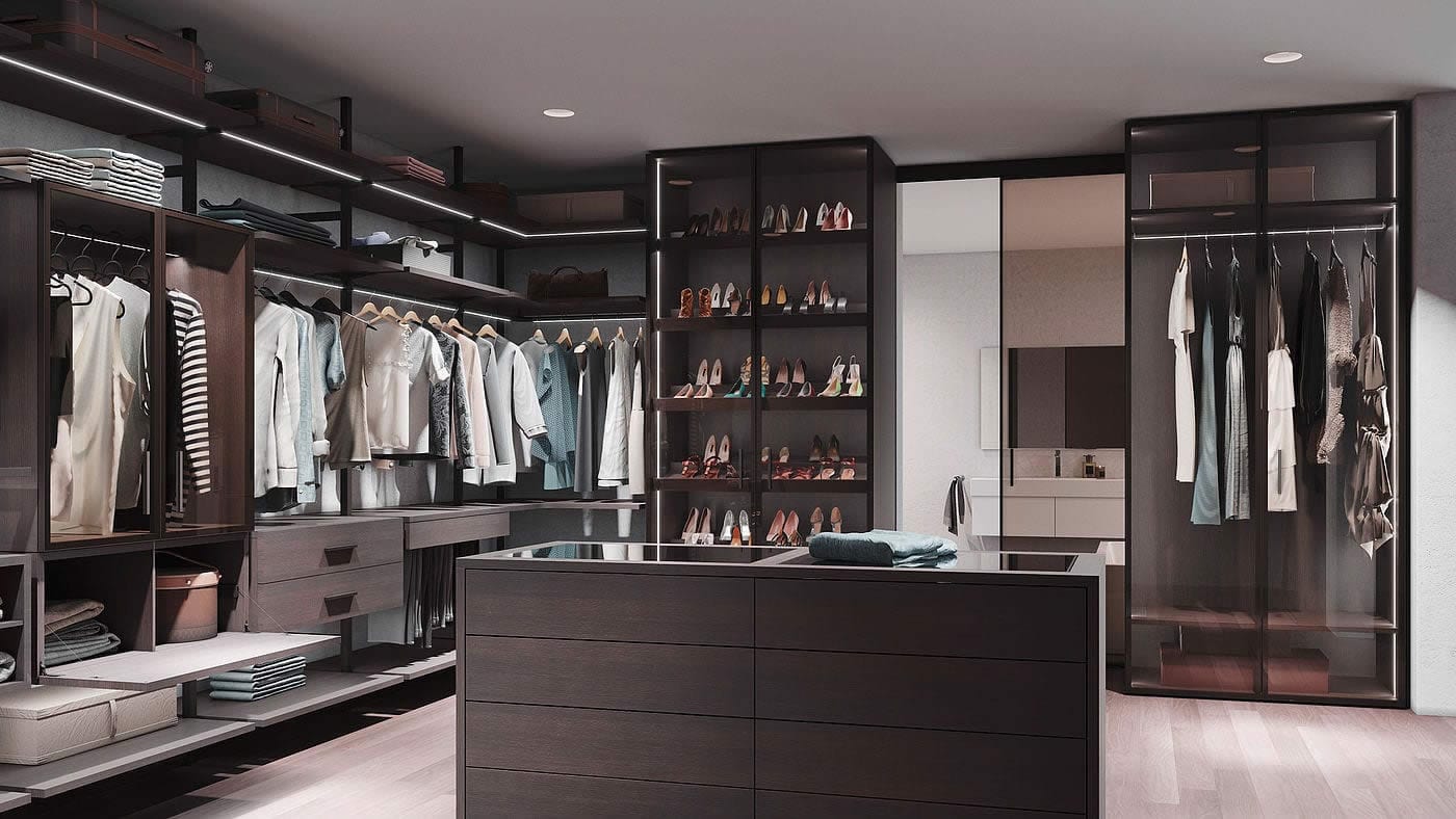 How To Design The Ideal Walk-In Wardrobe