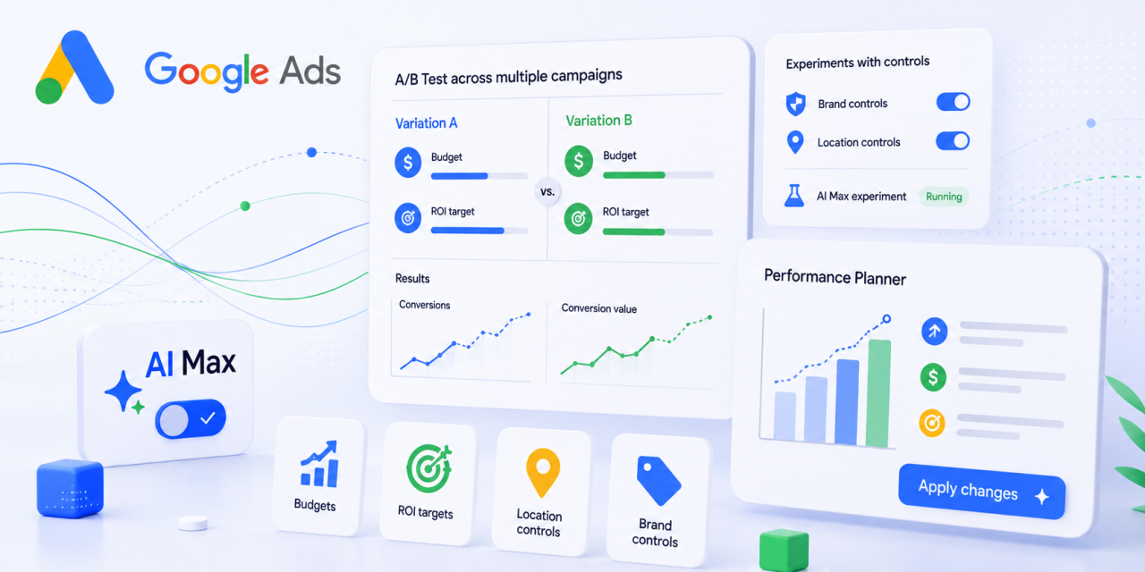 Google adds new AI Max testing and planning tools