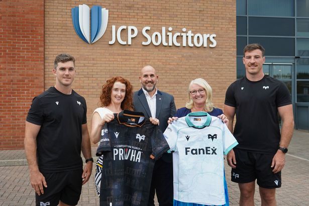 The Ospreys in new sponsorship deal with JCP Solicitors