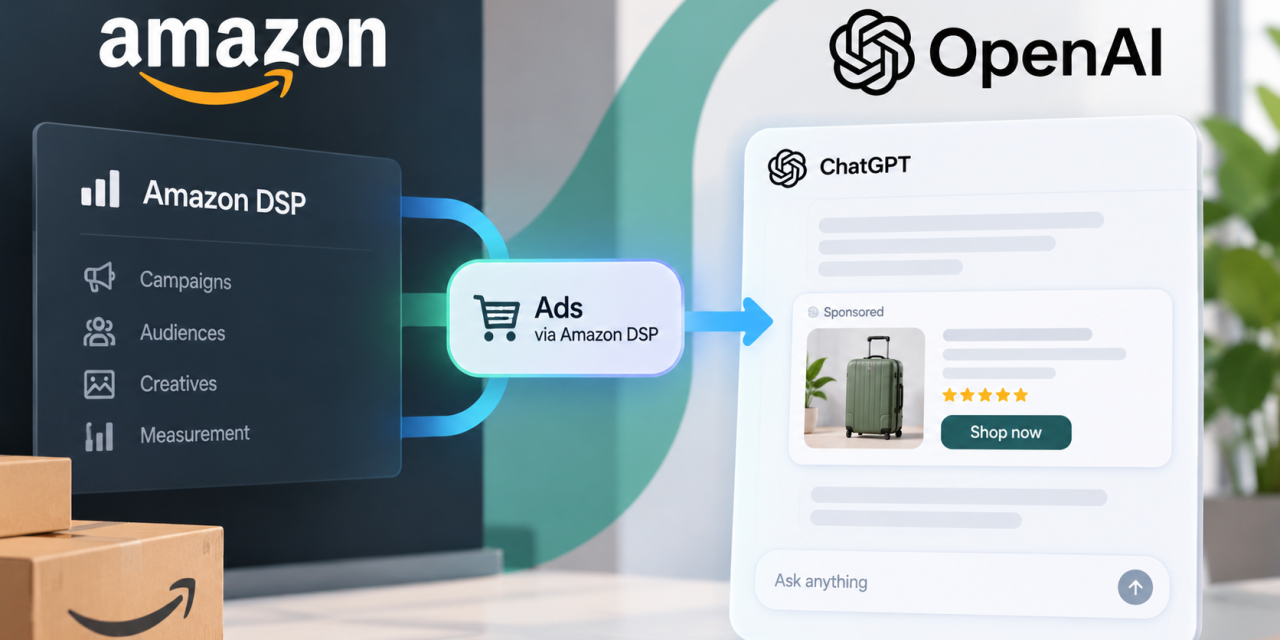 Amazon pilots ChatGPT Ads through its DSP
