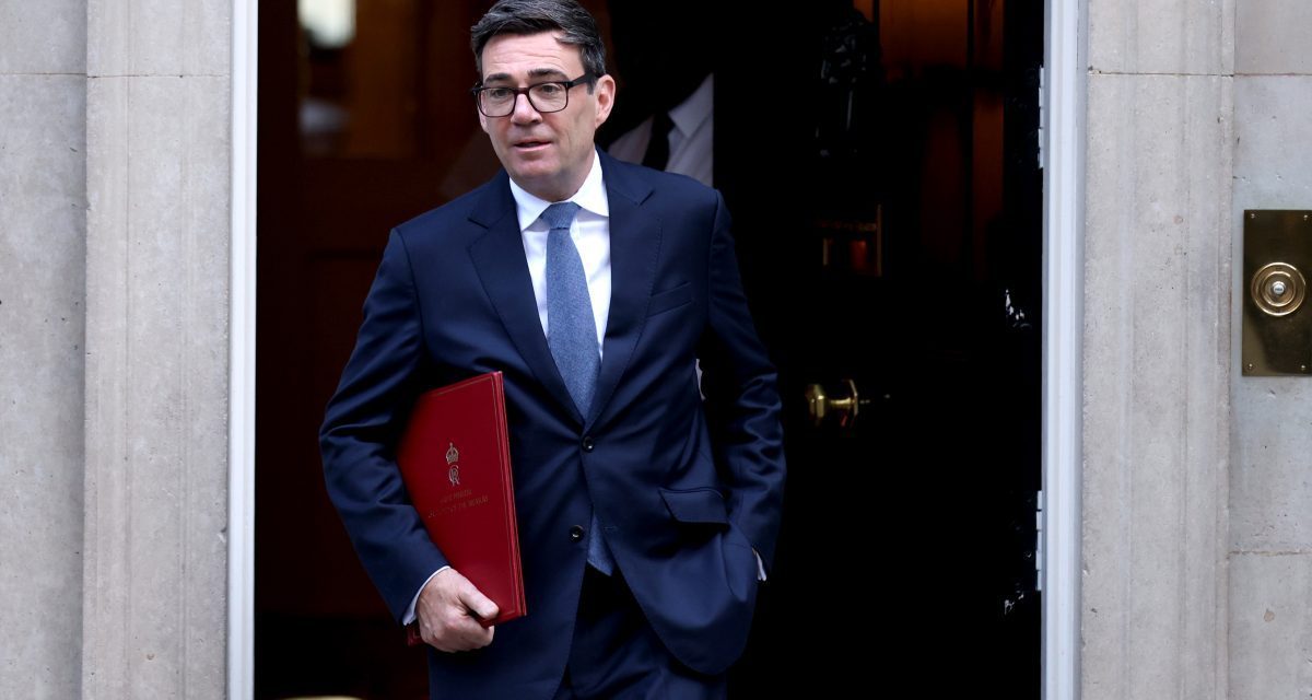 Burnham denies Man City chiefs raised Premier League charges