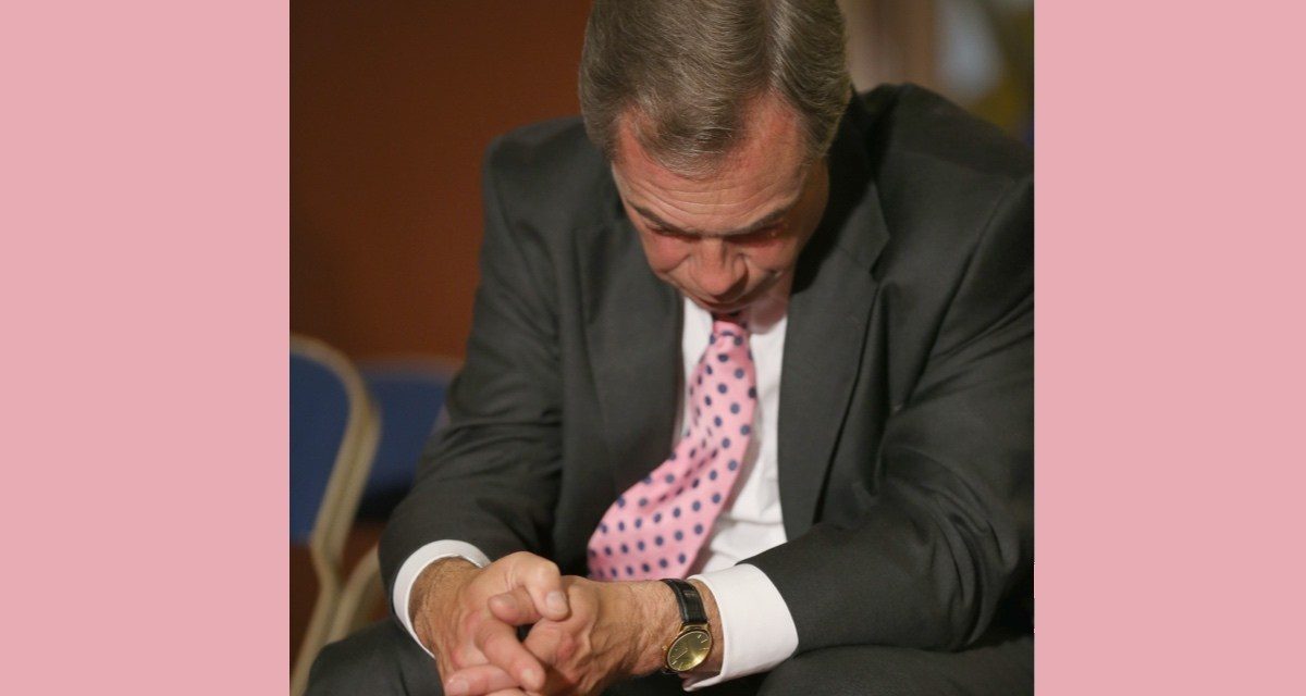 The search for Nigel Farage’s elusive wristwatch
